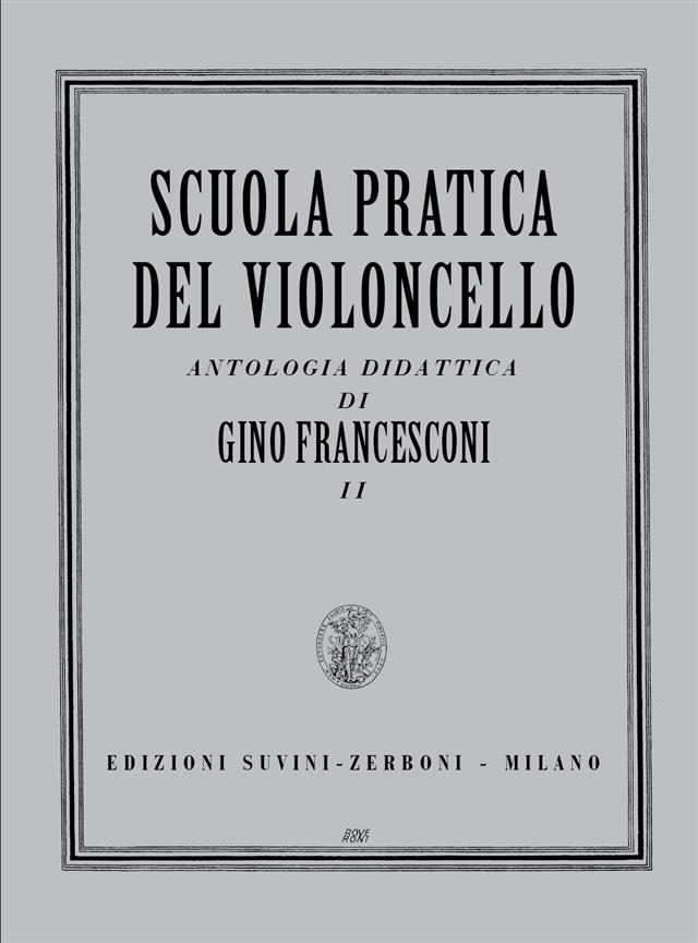 Scuola Pratica Del Violoncello  - Antologia Didattica Vol 2 - noty na violoncello